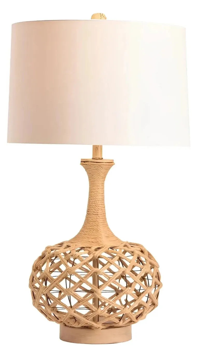 Albali of Kennebunk Table Lamps (2-Pack), Natural, Coastal