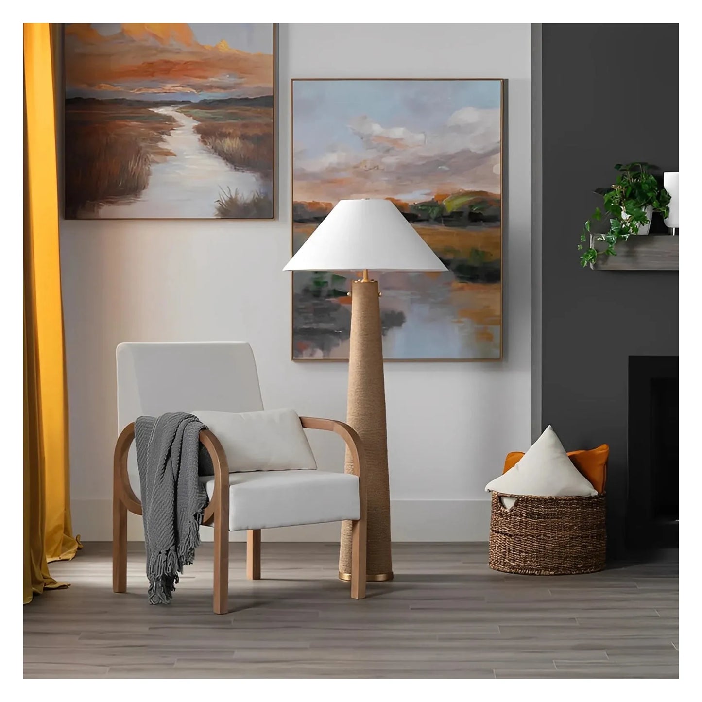 Sirius of Brighton Floor Lamp, Coastal