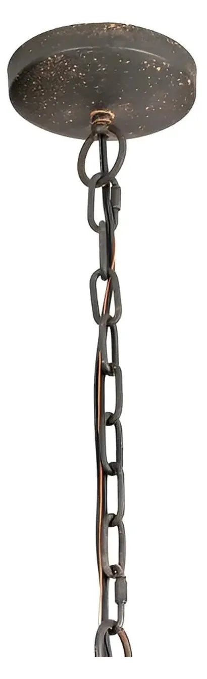 Alpheratz of Hearthstone Chandelier, Black, Rustic