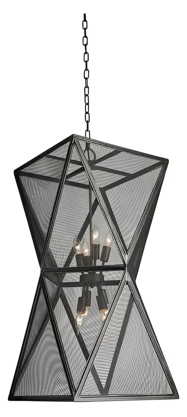 Nash of Nantucket Pendant, Black, Rustic