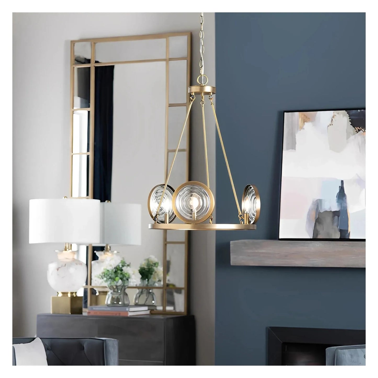 Hadar of Tideview Pendant, Gold, Contemporary