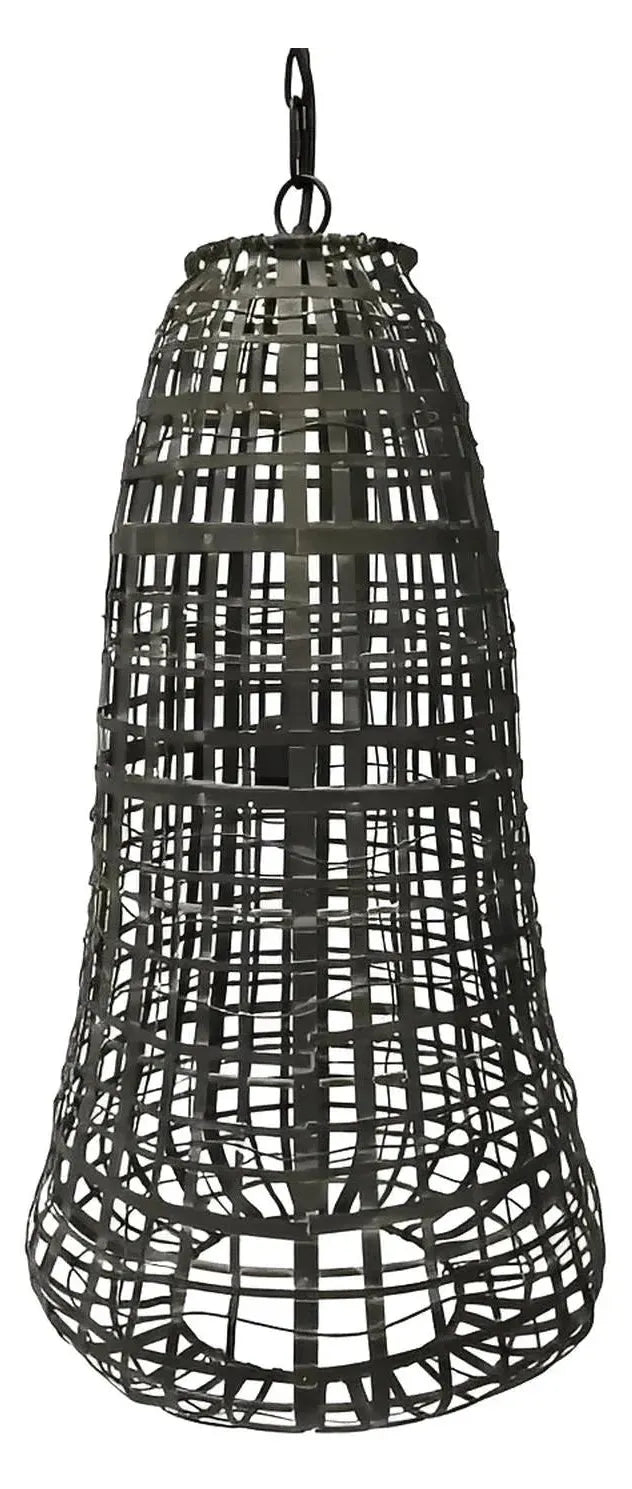 Zaurak of Fairfield Harbor Pendant, Grey, Rustic