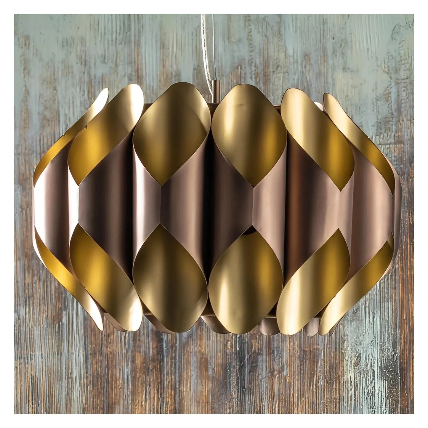 Alhena of Riverbend Pendant, Gold, Contemporary