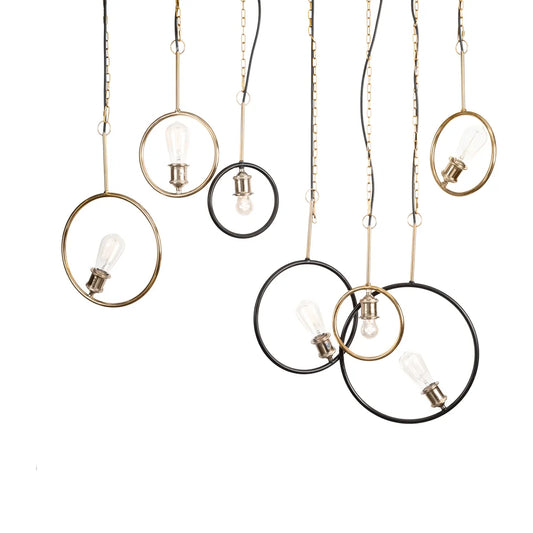 Ariel Floating Circles Pendant