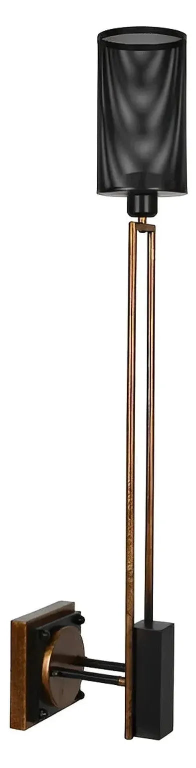 Wezen of Kennebunk Sconce (2-Pack), Black, Rustic