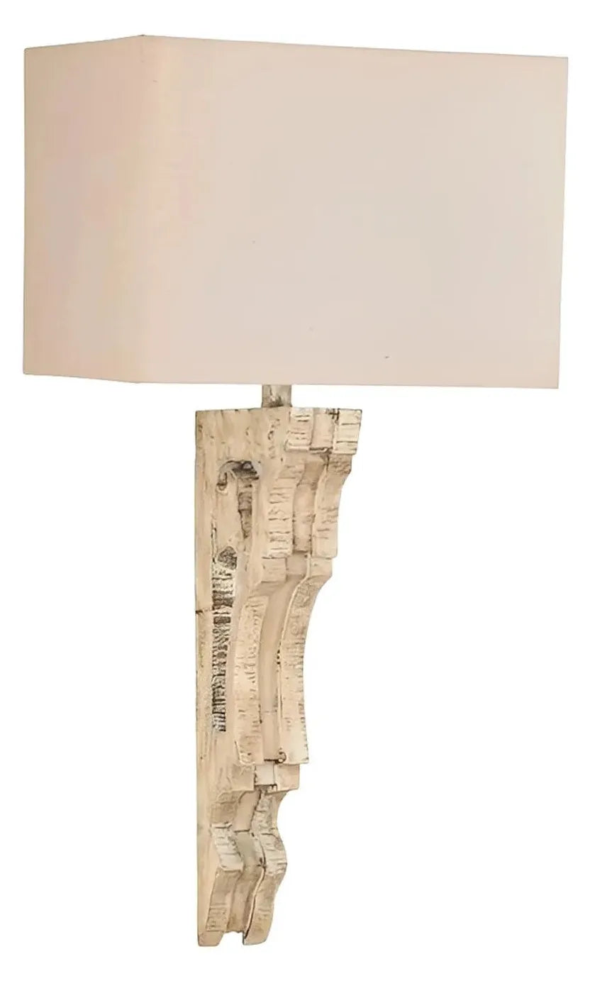 Elara of Lake Champlain Sconce (2-Pack), Beige, Rustic