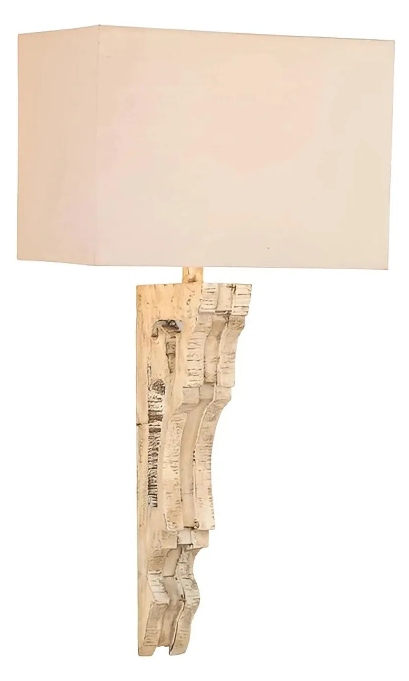 Elara of Lake Champlain Sconce (2-Pack), Beige, Rustic