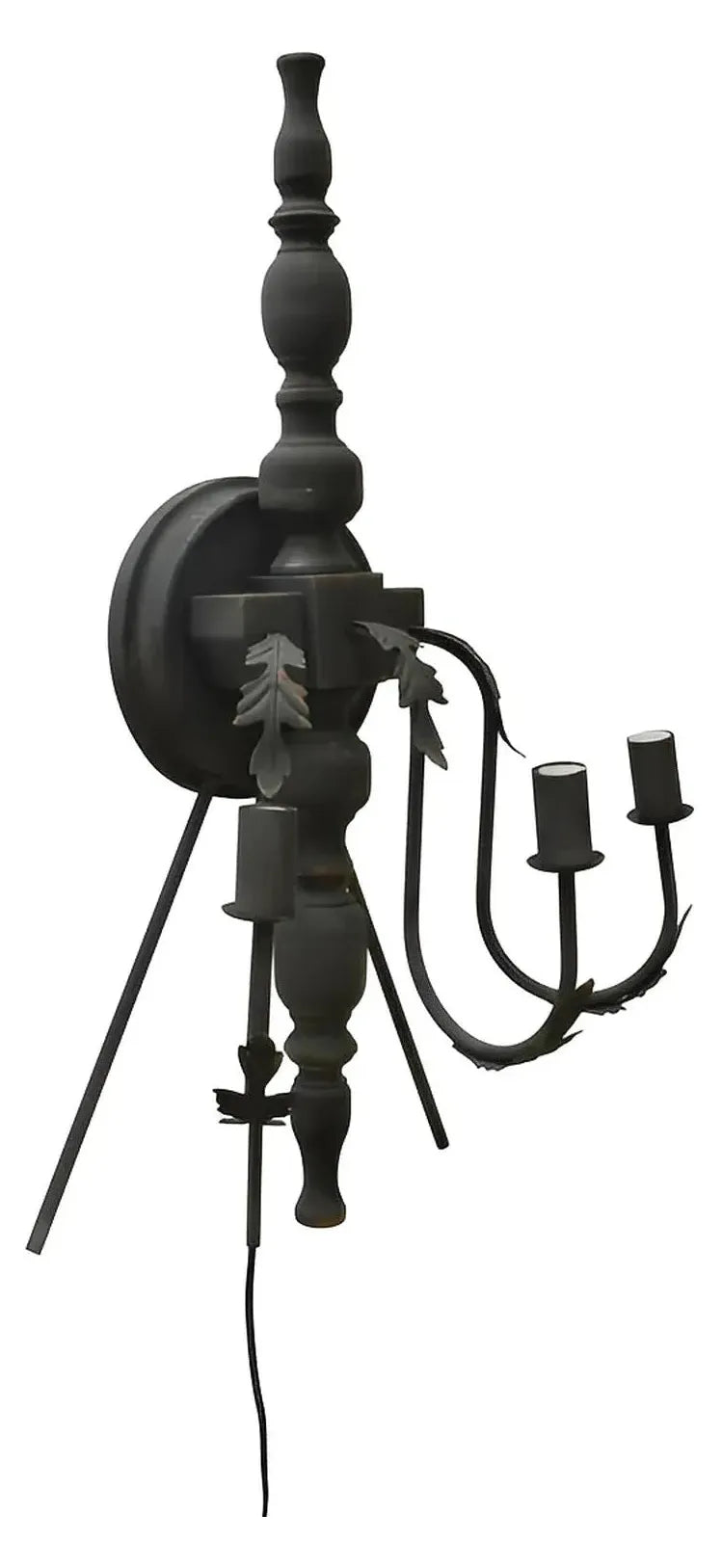 Bay Harbor Sconce (2-Pack), Black Bronze, Rustic
