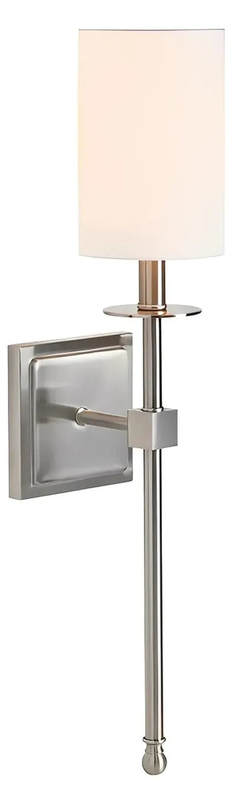 Maia of Marblehead Harbor Sconce (2-Pack), Silver, Traditional