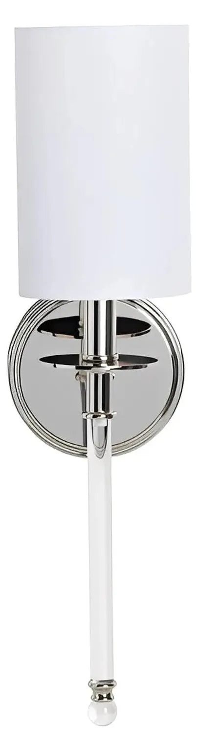 Merak of Birchwood Sconce (2-Pack), Silver, Contemporary