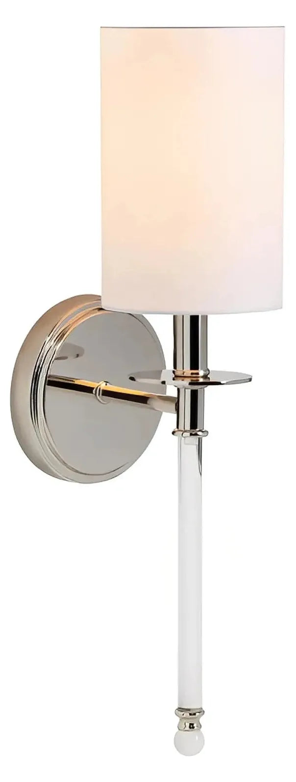 Merak of Birchwood Sconce (2-Pack), Silver, Contemporary