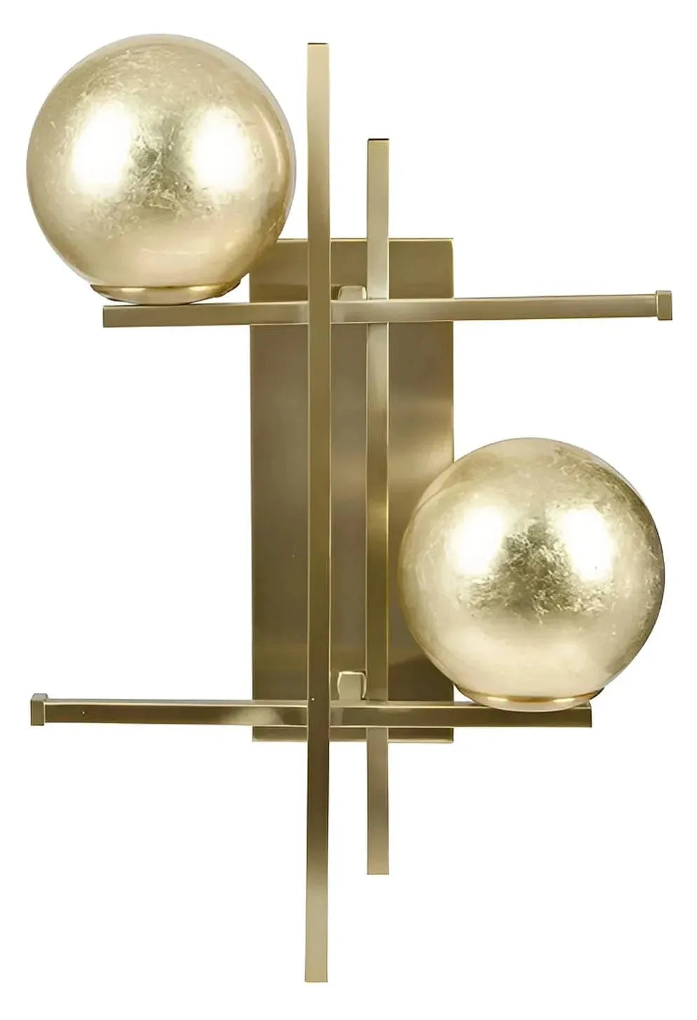 Naos of Hearthstone Sconce (2-Pack), Brass, Contemporary