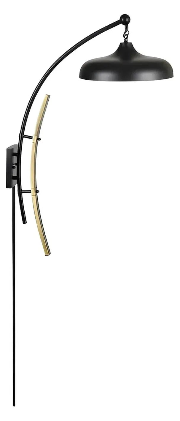 Pollux of Fairhaven Sconce (2-Pack), Black, Contemporary