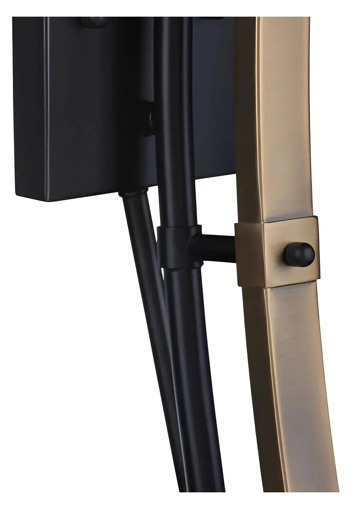 Pollux of Fairhaven Sconce (2-Pack), Black, Contemporary