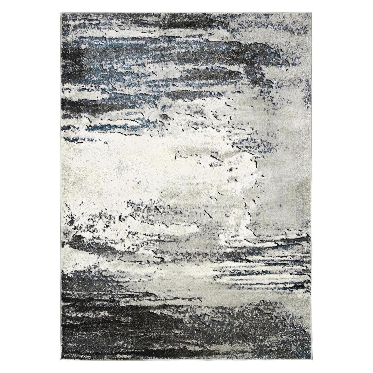 Denver High/Low Textured Rugs 12mm Pile Height - Mirage Multi 5'3"x7'3"