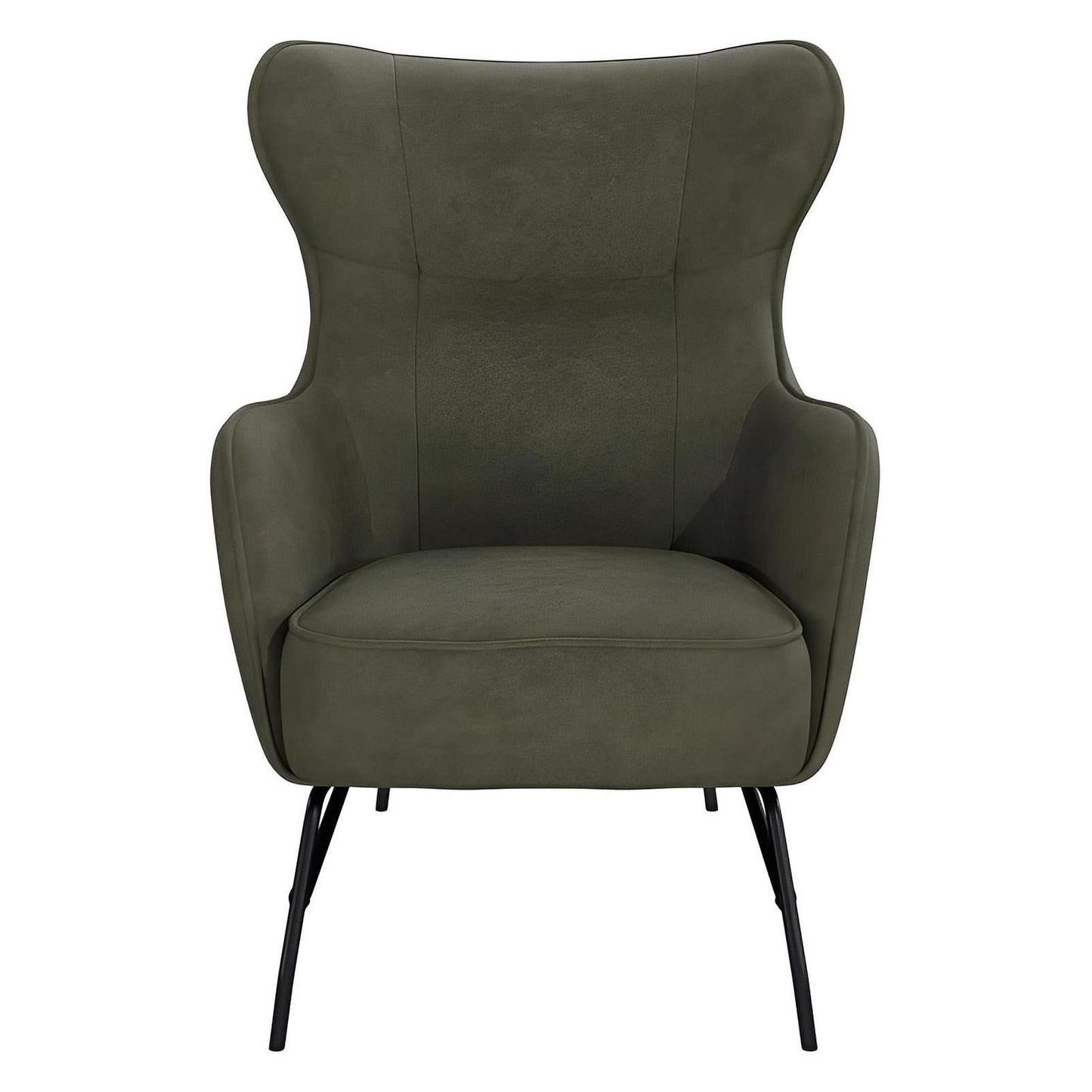 Green pu Upholstered Accent Chair Contemporary Design (2-Pack)
