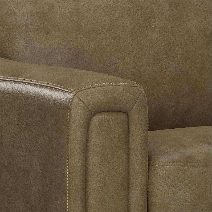 2P RECLINER - BROWN LEATHER (2-Pack)