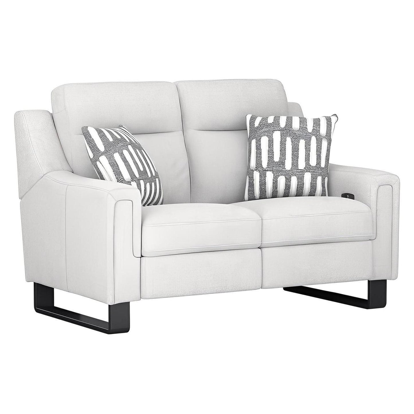 2P LOVESEAT W / 2 PILLOWS - CREAM