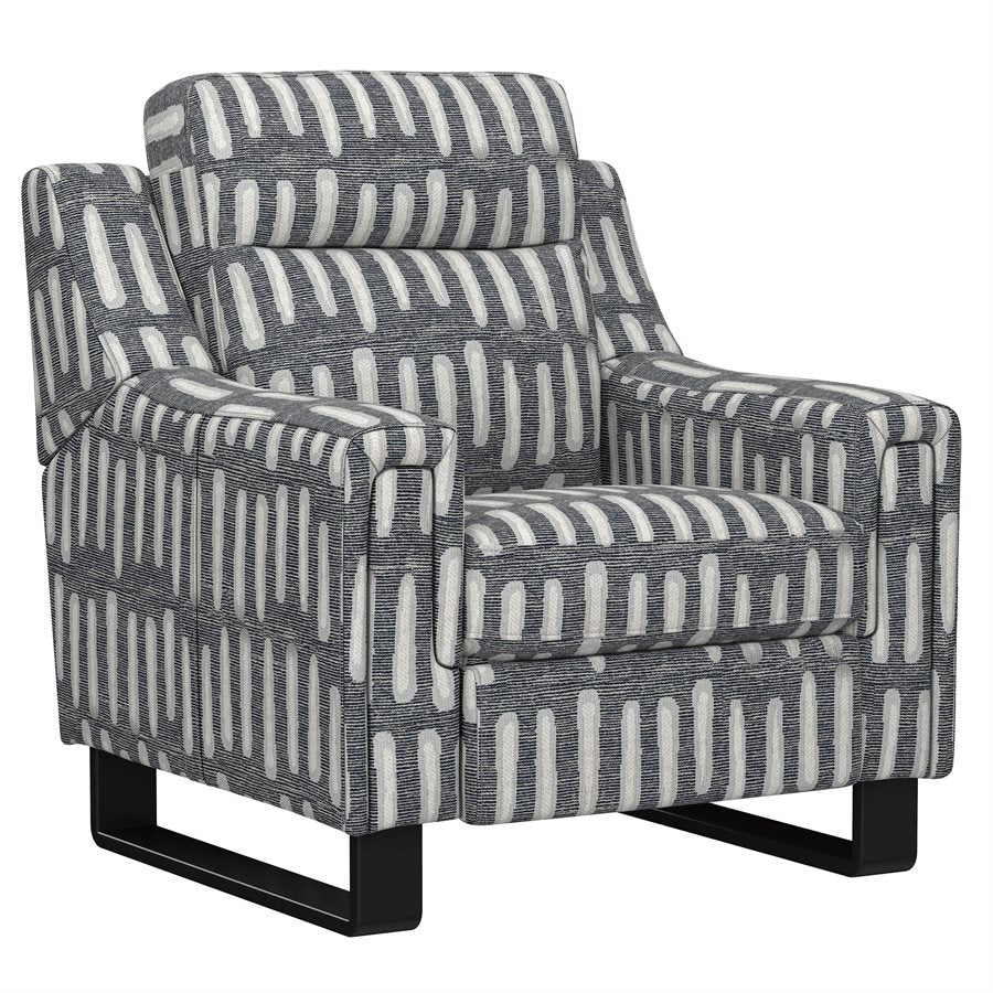 2P RECLINER - BLACK PATTERN (2-Pack)