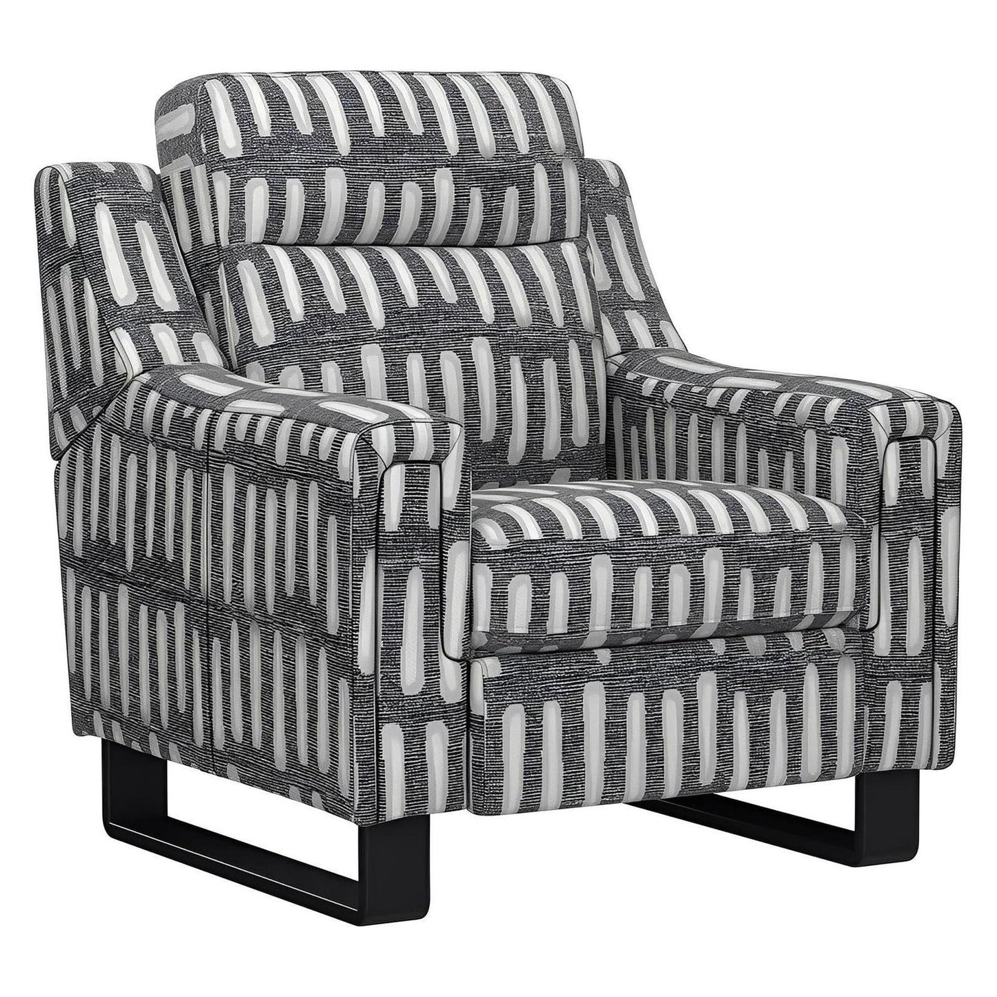 2P RECLINER - BLACK PATTERN (2-Pack)