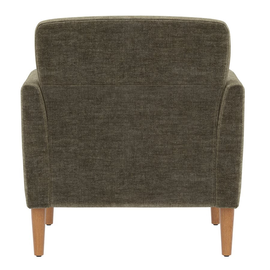 Mineral Upholstered Accent Chair with Button Tufts and Arms (2-Pack)