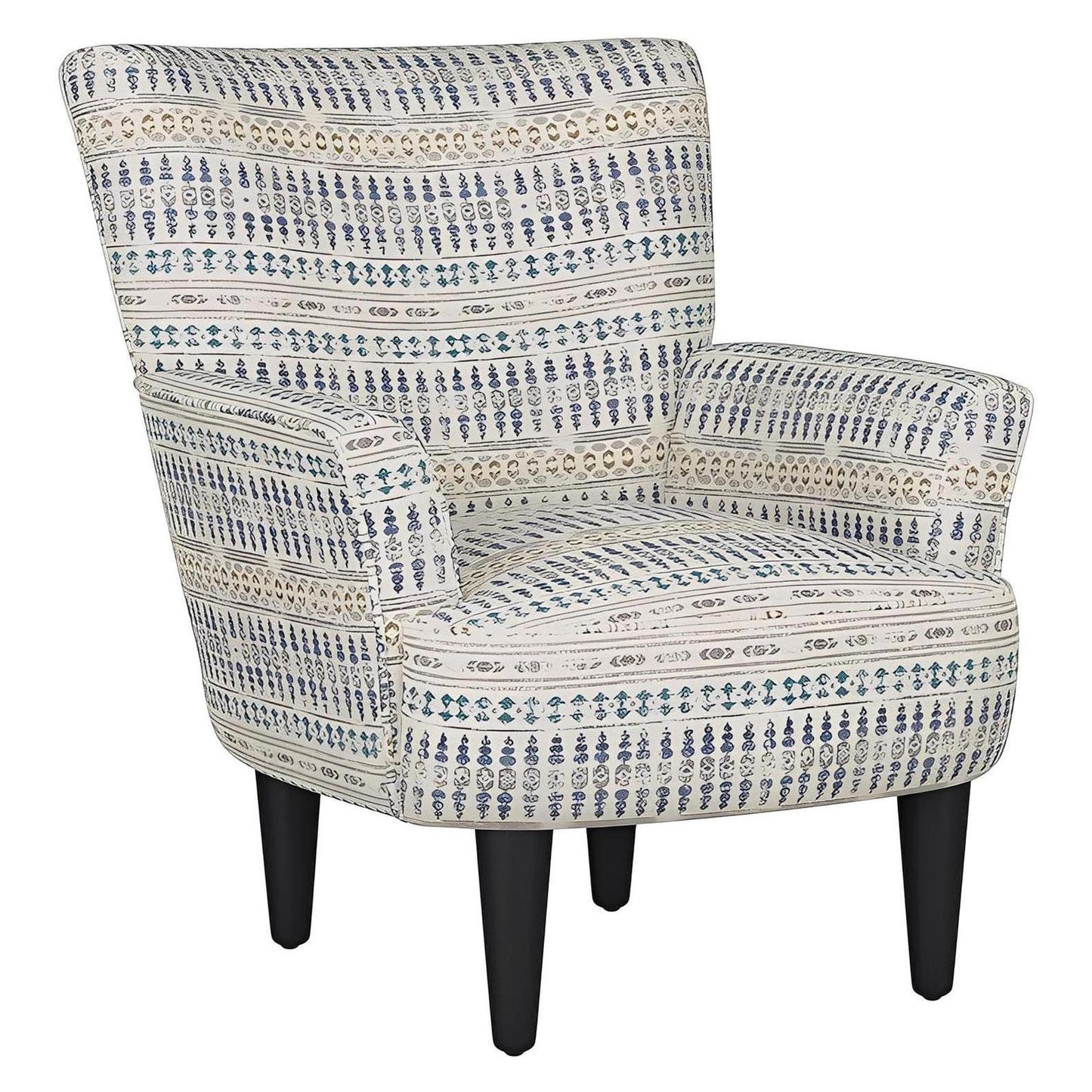 Cadet Fabric Accent Chair with Padded Arms (2-Pack)