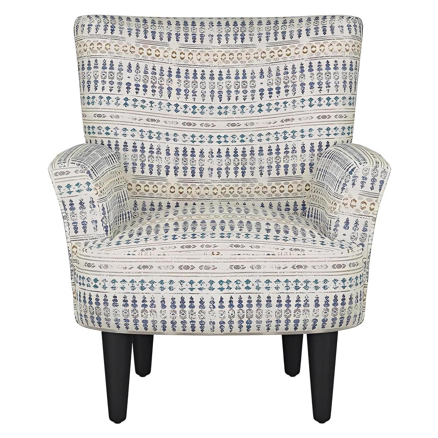 Cadet Fabric Accent Chair with Padded Arms (2-Pack)