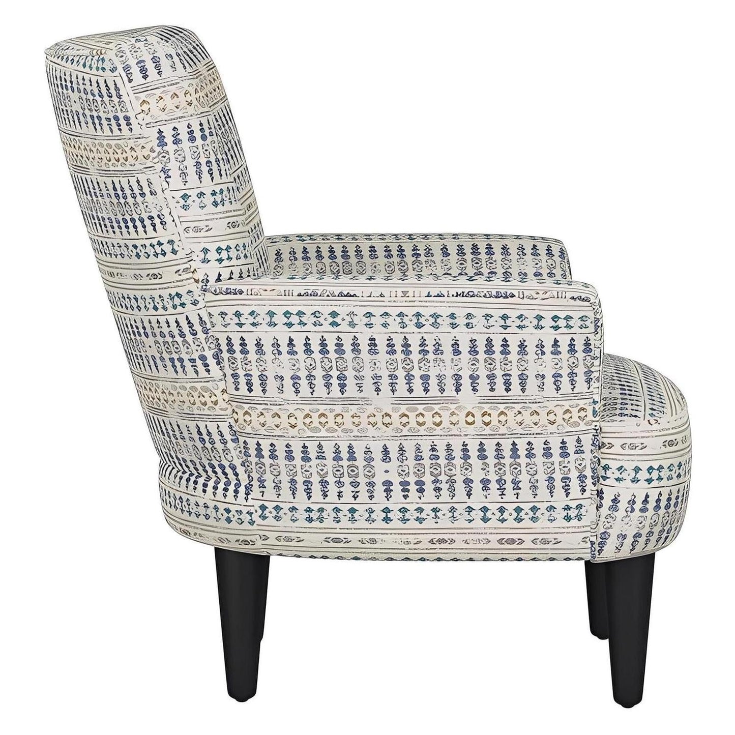 Cadet Fabric Accent Chair with Padded Arms (2-Pack)