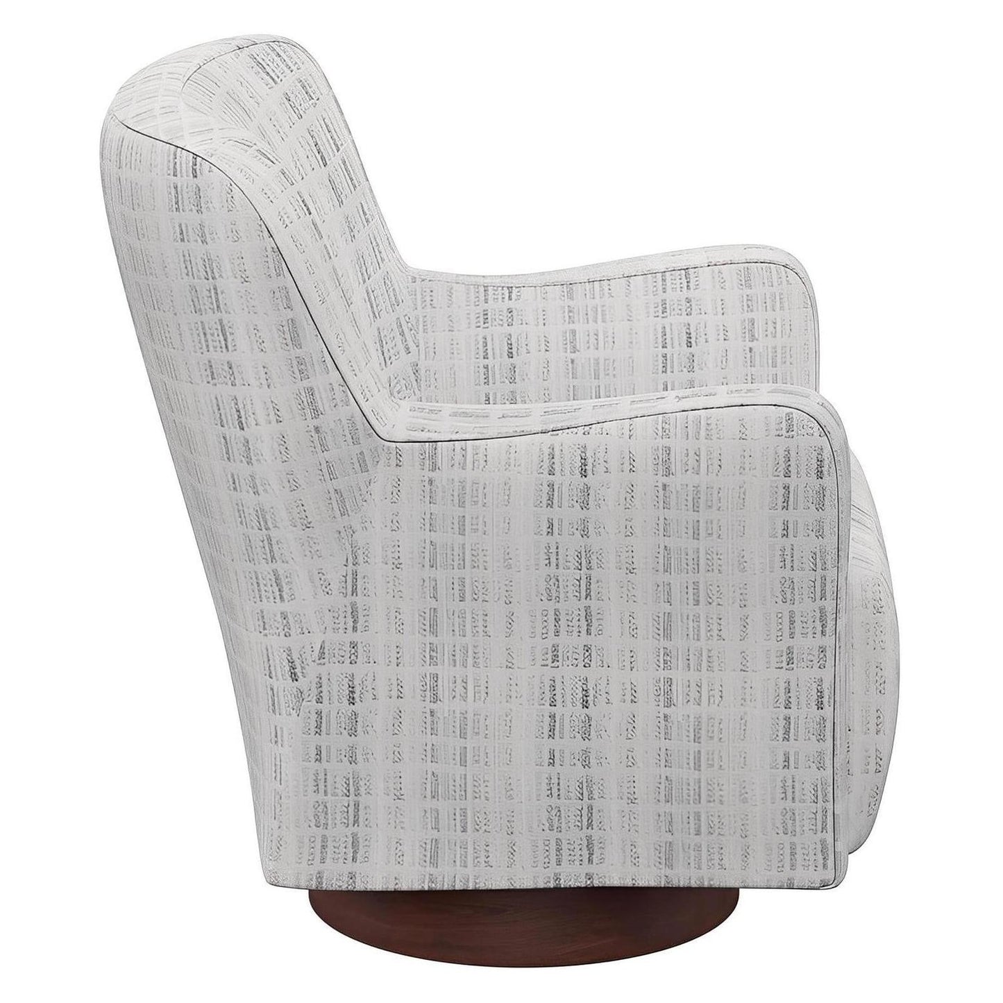 Mist Fabric Swivel Accent Chair (2-Pack)