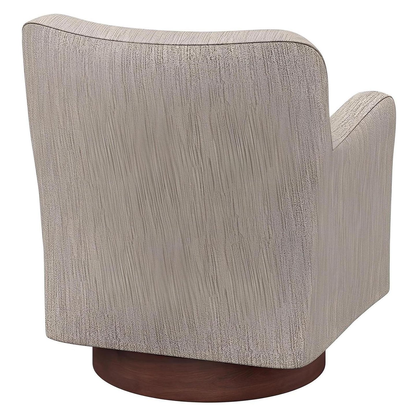 Speckled Tan Fabric Swivel Accent Chair (2-Pack)