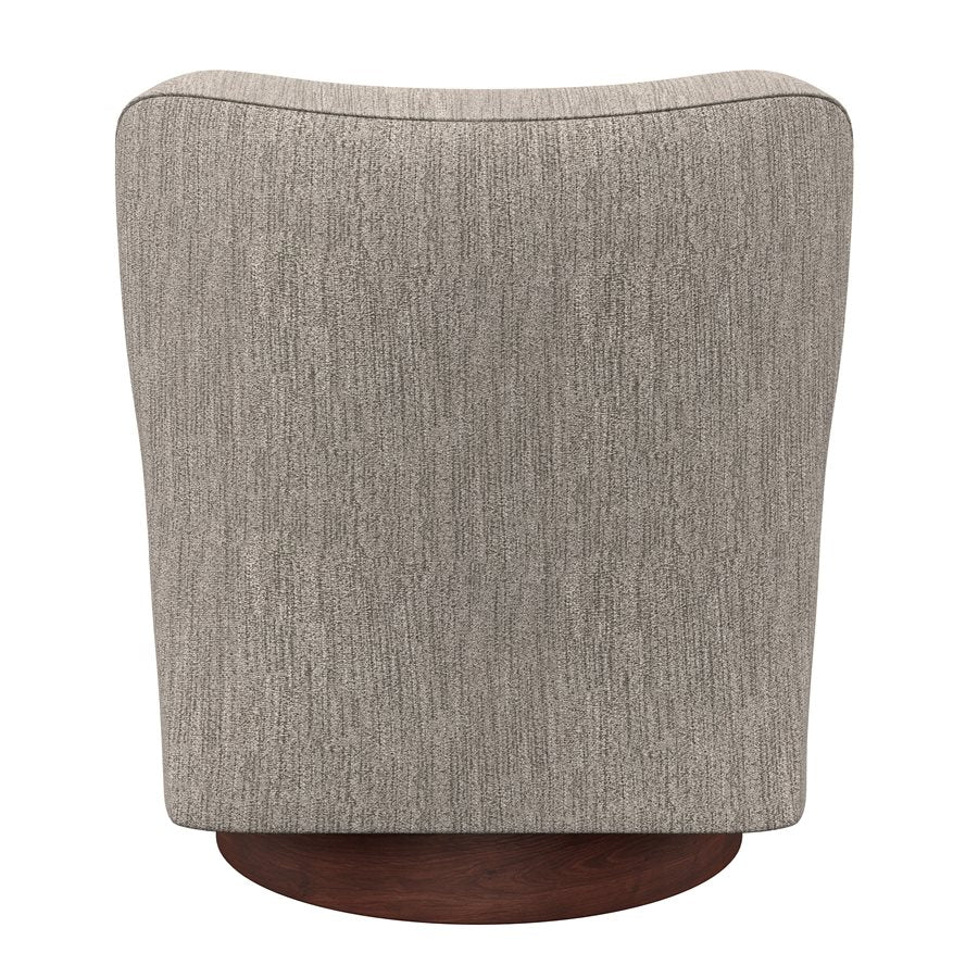Speckled Tan Fabric Swivel Accent Chair (2-Pack)