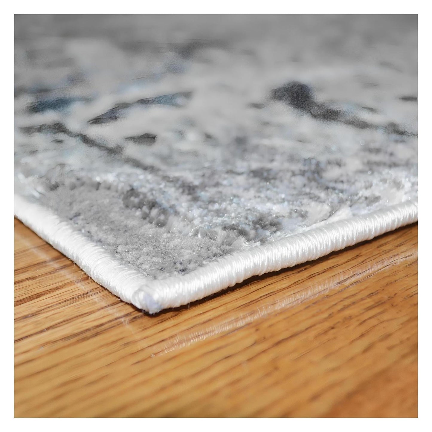 Everest Area Rug Splash Blue 11'9"x15'1" - Ultra Dense, Soft, 12mm pile height