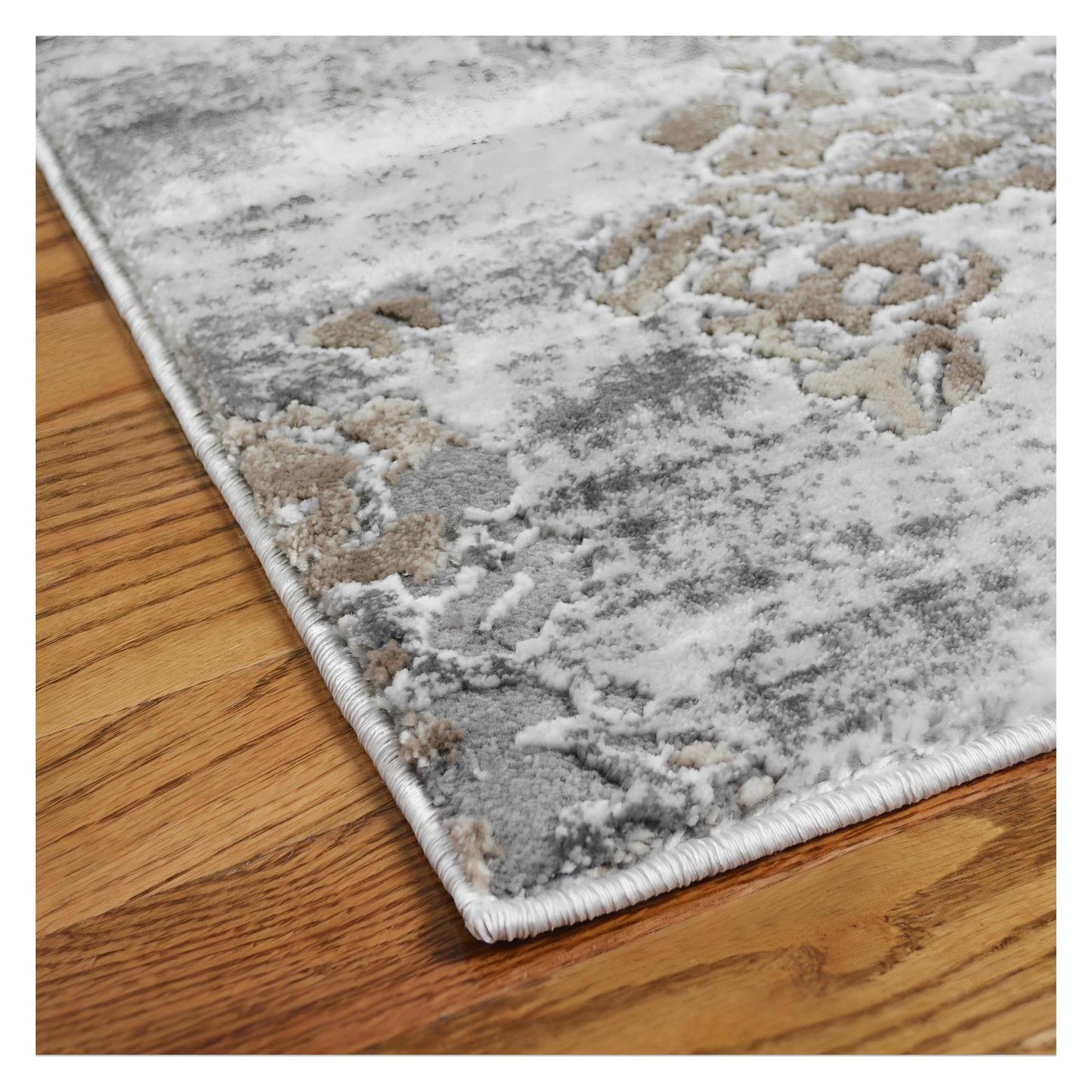 Everest Area Rug Ironsides Gold 7'10" Round - Ultra Dense, Soft, 12mm pile height