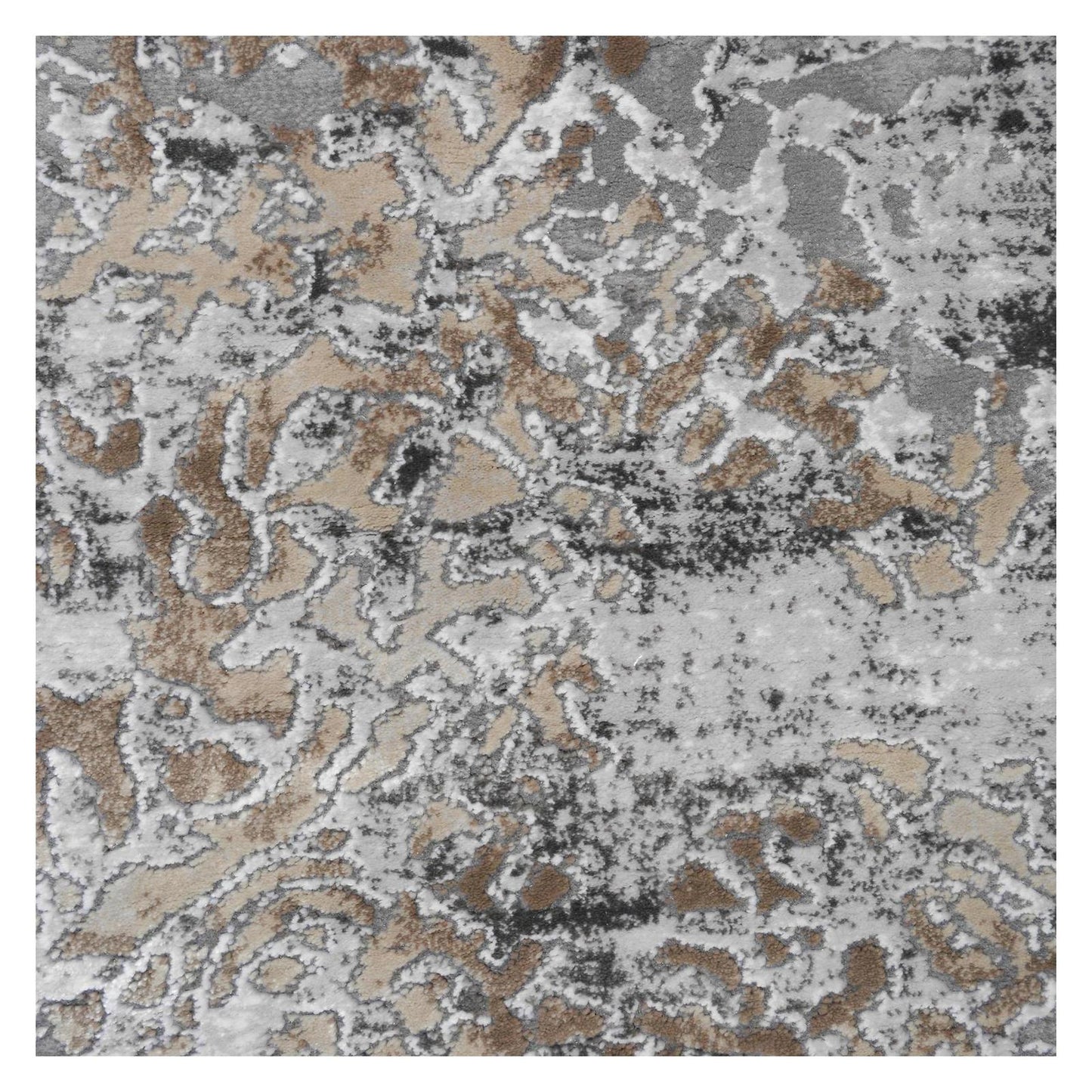 Everest Area Rug Ironsides Gold 7'10" Round - Ultra Dense, Soft, 12mm pile height