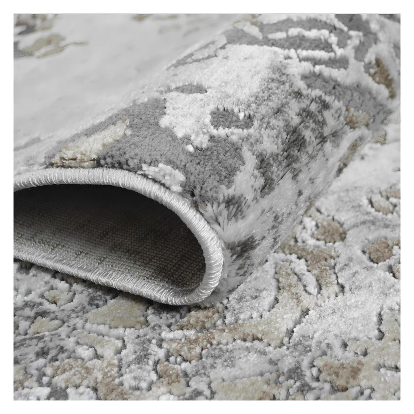 Everest Area Rug Ironsides Gold 9'2"x12'10" - Ultra Dense, Soft, 12mm pile height