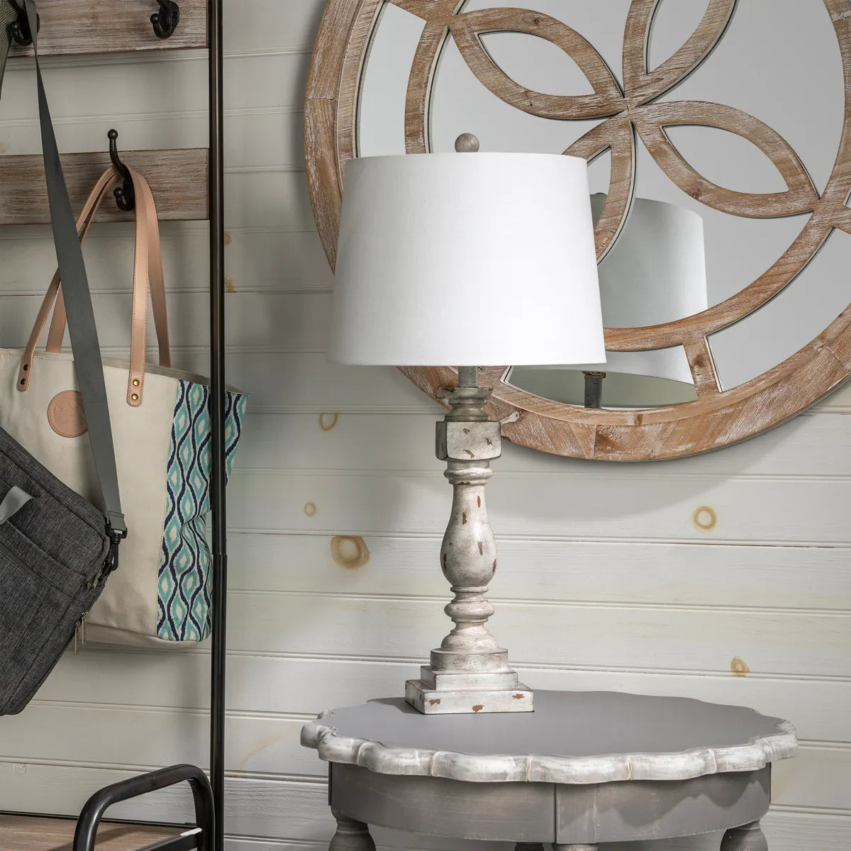 EVAVP1355GRY Table Lamps (2-Pack)