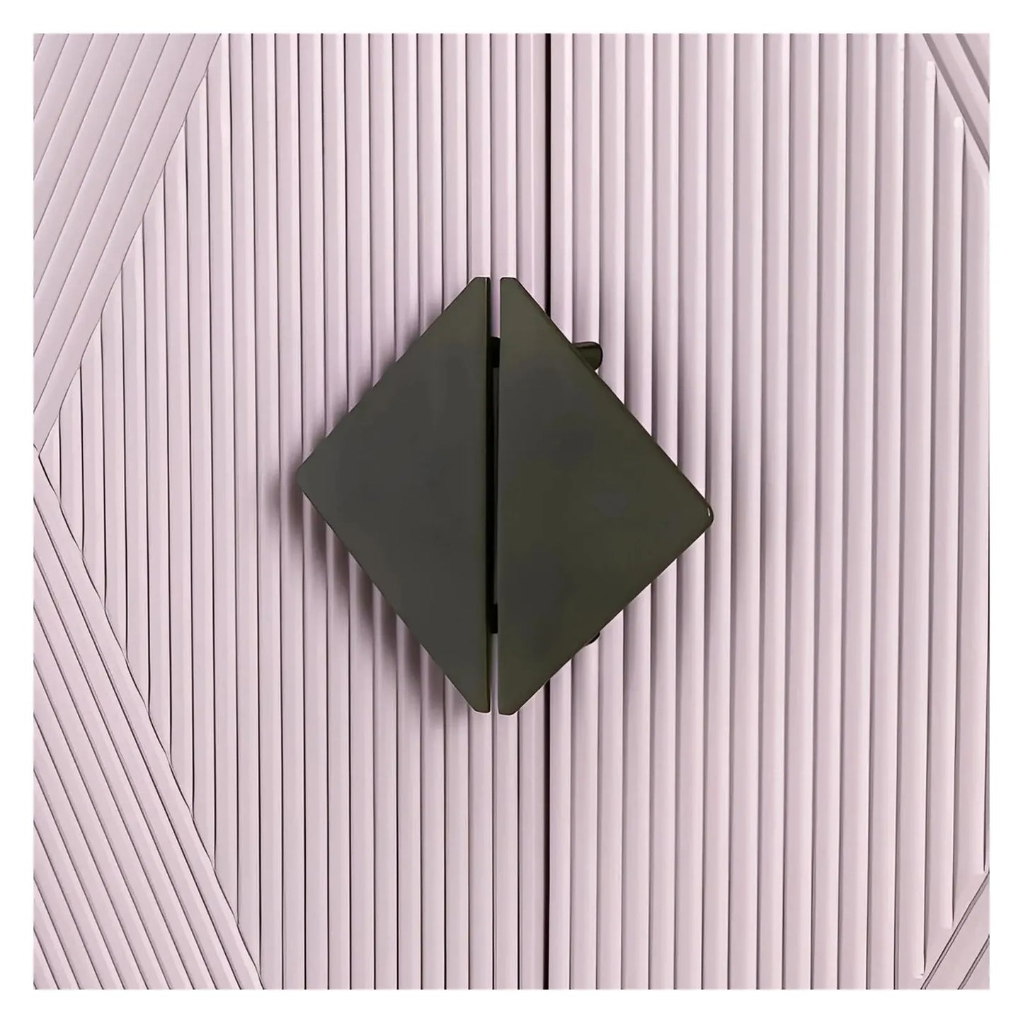 Oakmere 72" Lavender 4-Door Media Credenza - Contemporary