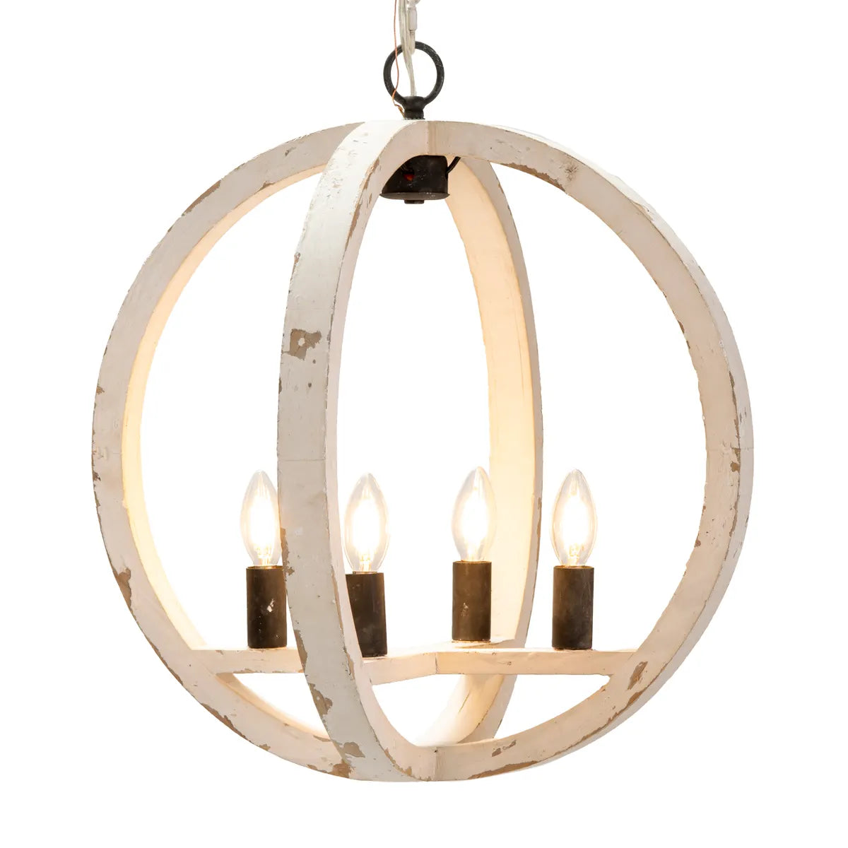 Jolla Wood Sphere Pendant Light