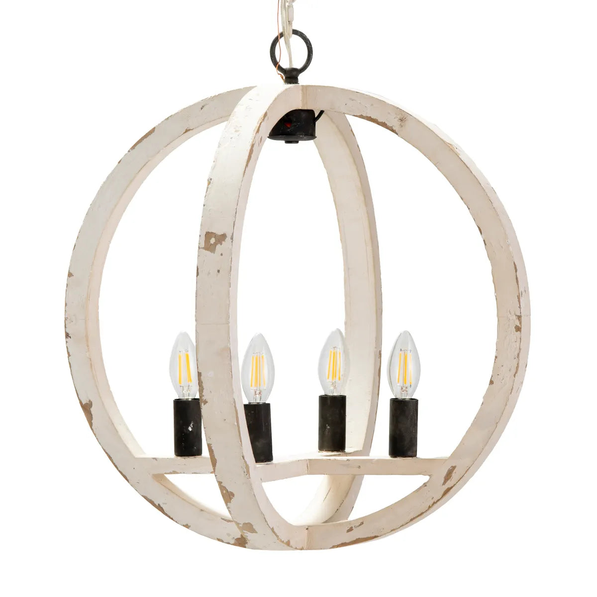 Jolla Wood Sphere Pendant Light