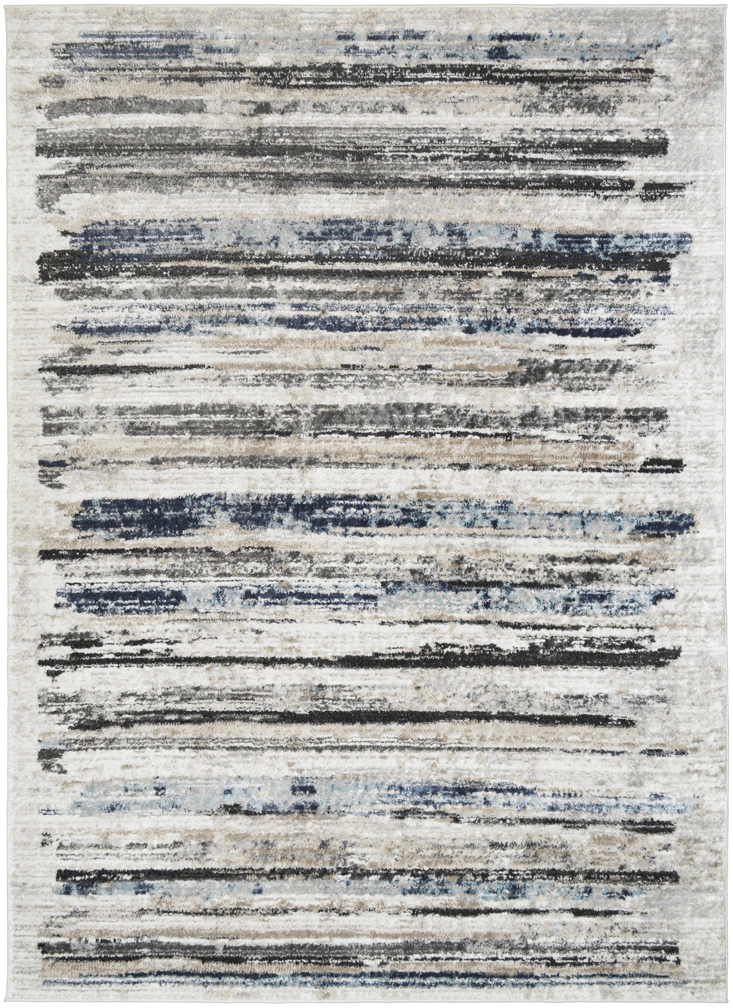 Firenze Area Rug Gallant Ivory 5'3"x7'3" Traditional Design, Low-Profile 9mm pile height, Thin