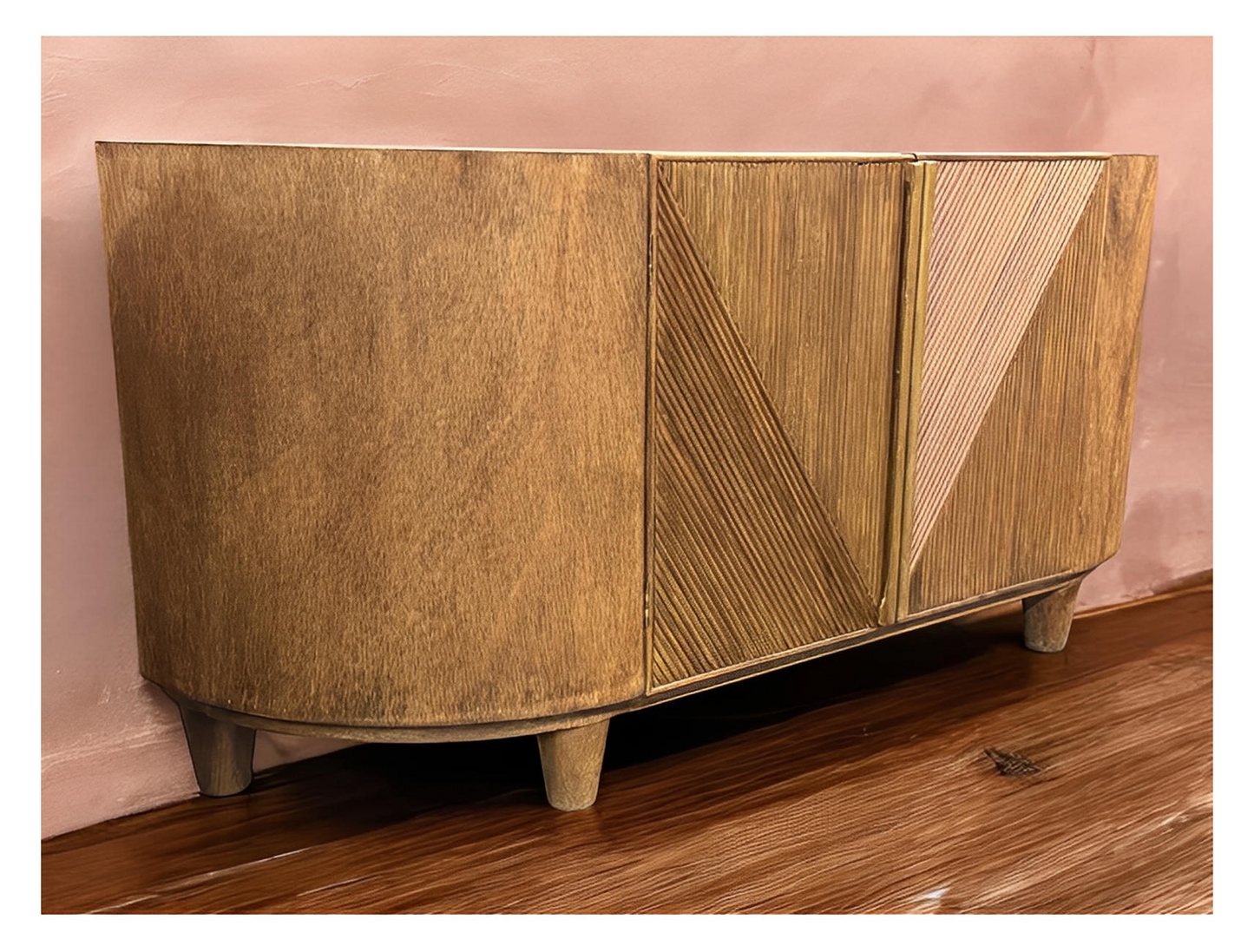 Bourdaisière Oak Buffet Table Lyon Style Handcrafted Dining Room Elegance