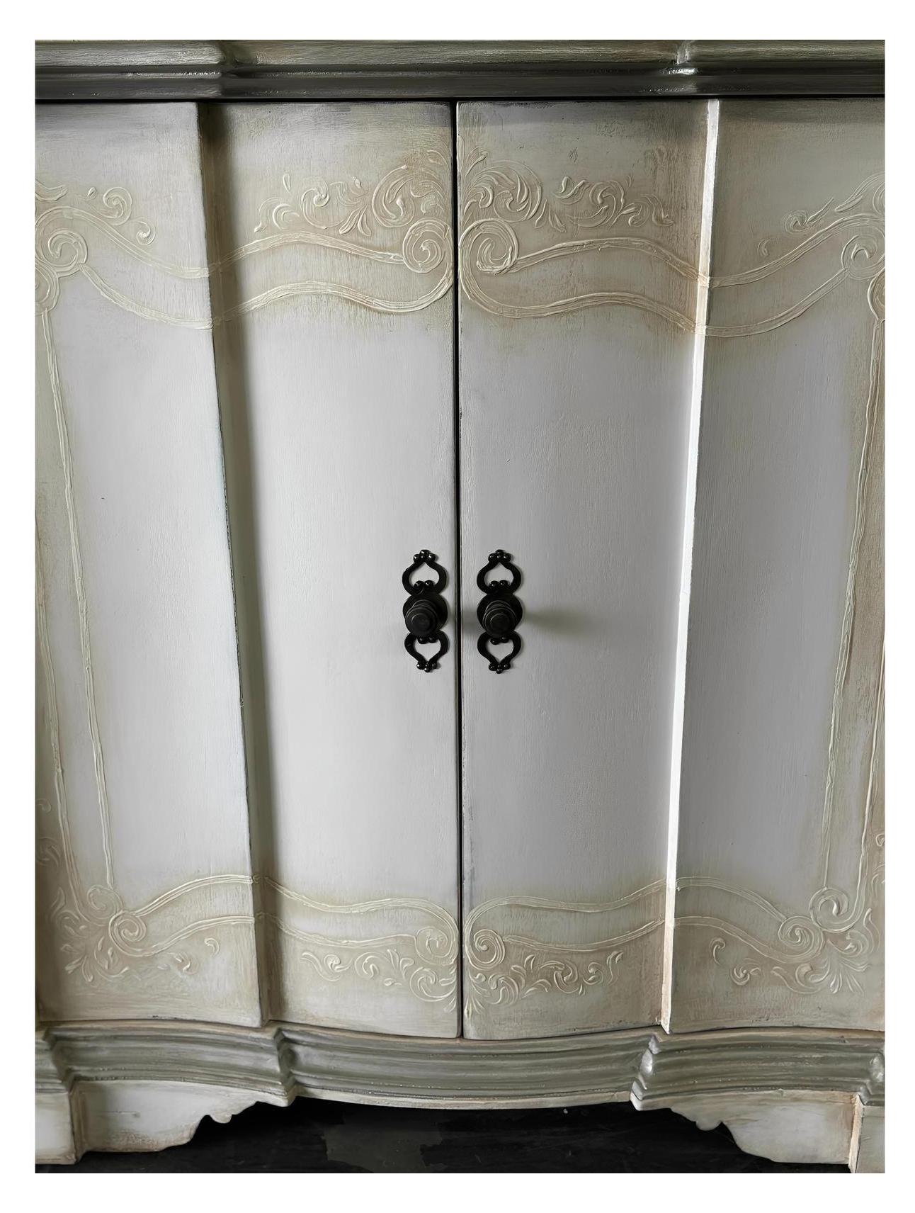 Nantes Ivory Dining Room Buffet Table 24 x 83 x 44