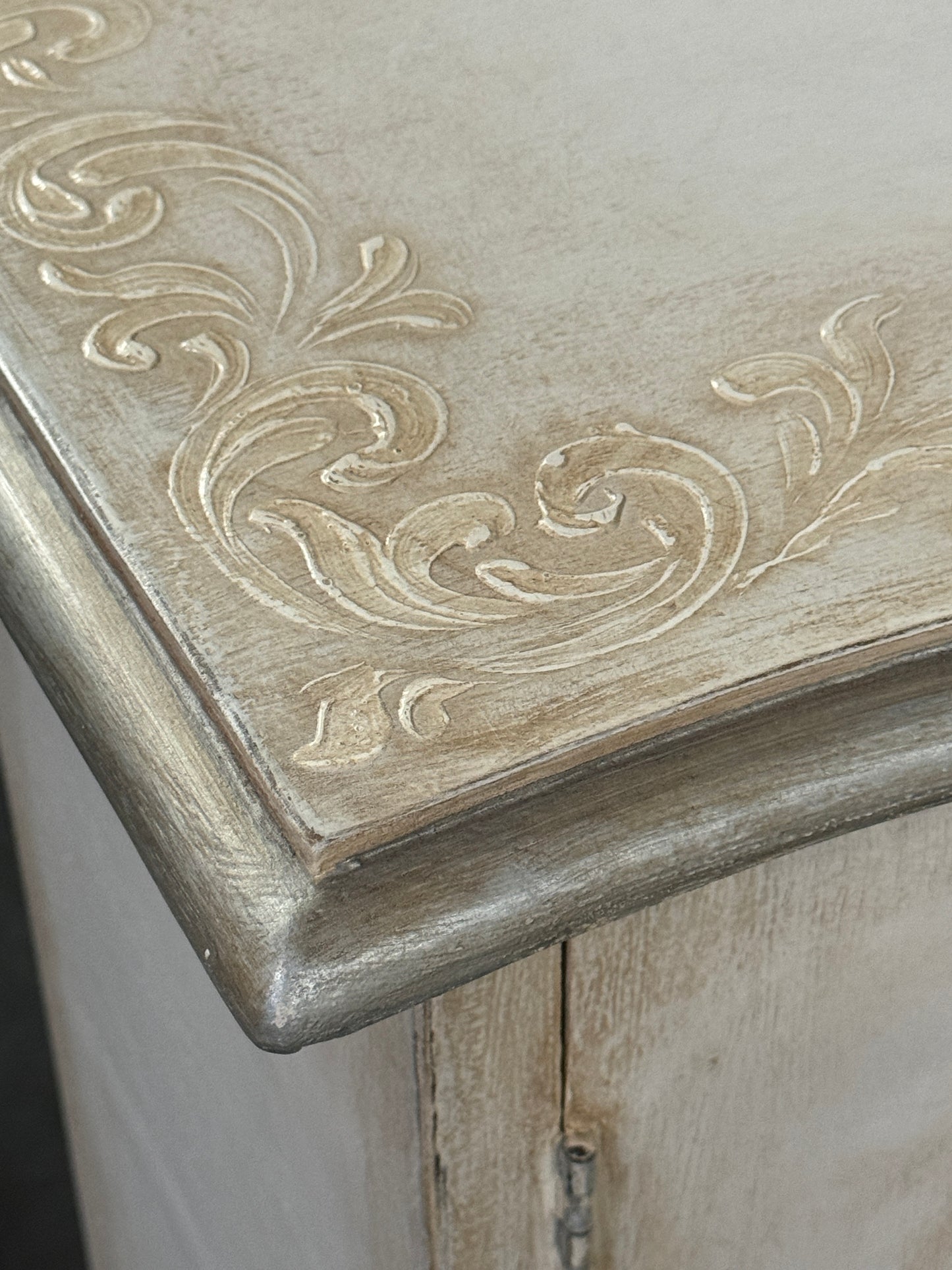 Nantes Ivory Dining Room Buffet Table 24 x 83 x 44