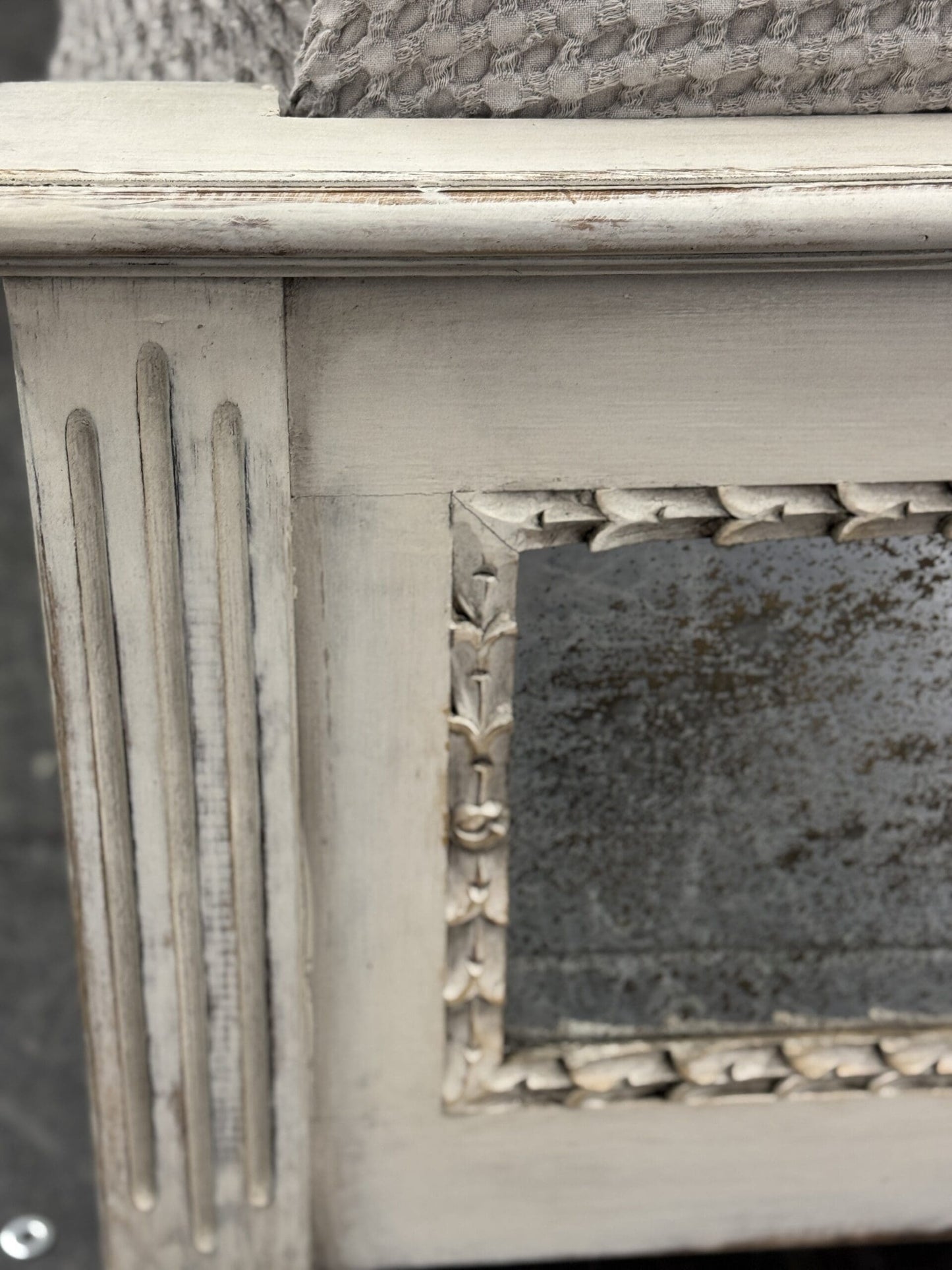 ISABELLE BEDROOM SET | 87" Tall | Antique Mirror Details | Includes Delivery and Assembly