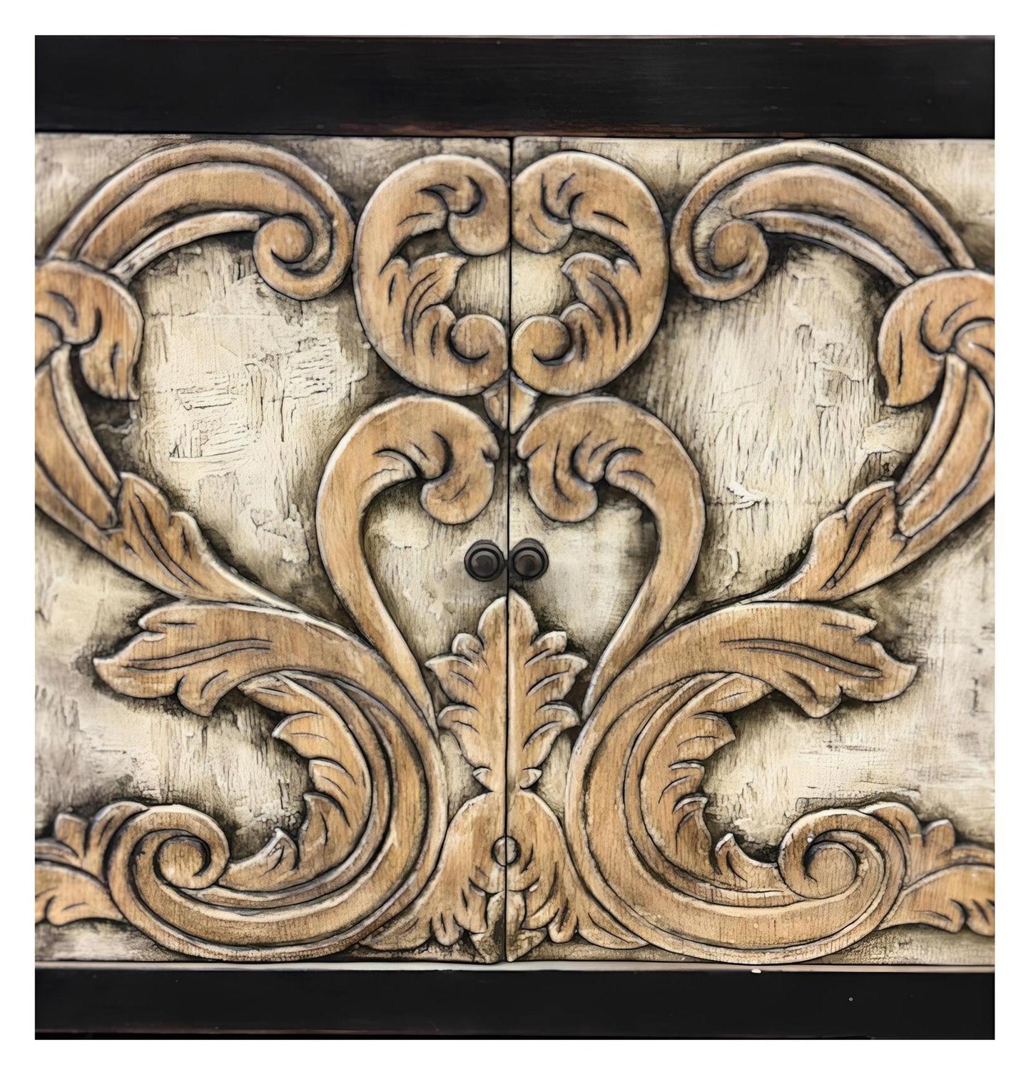 Nazelles Luxurious Wooden Dining Buffet Table - 19.5 x 84 x 36 Inches