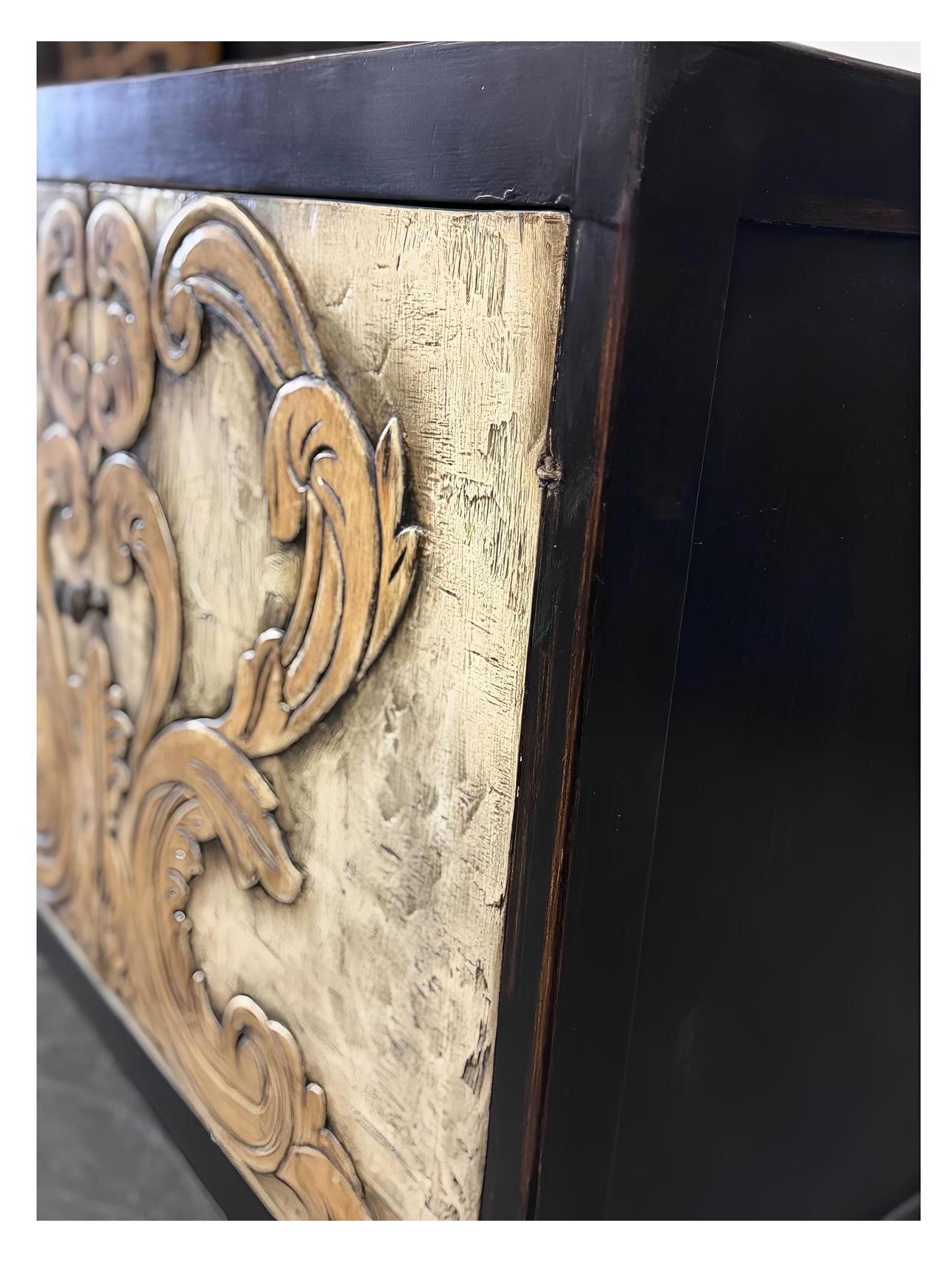 Nazelles Luxurious Wooden Dining Buffet Table - 19.5 x 84 x 36 Inches