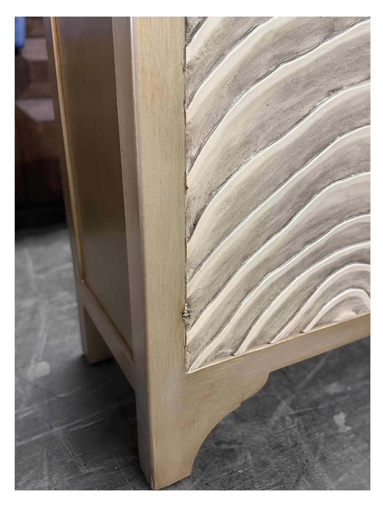 Luynes Luxe European Inspired Handmade Dining Room Buffet Table Antique Gold Finish 17 x 78 x 36