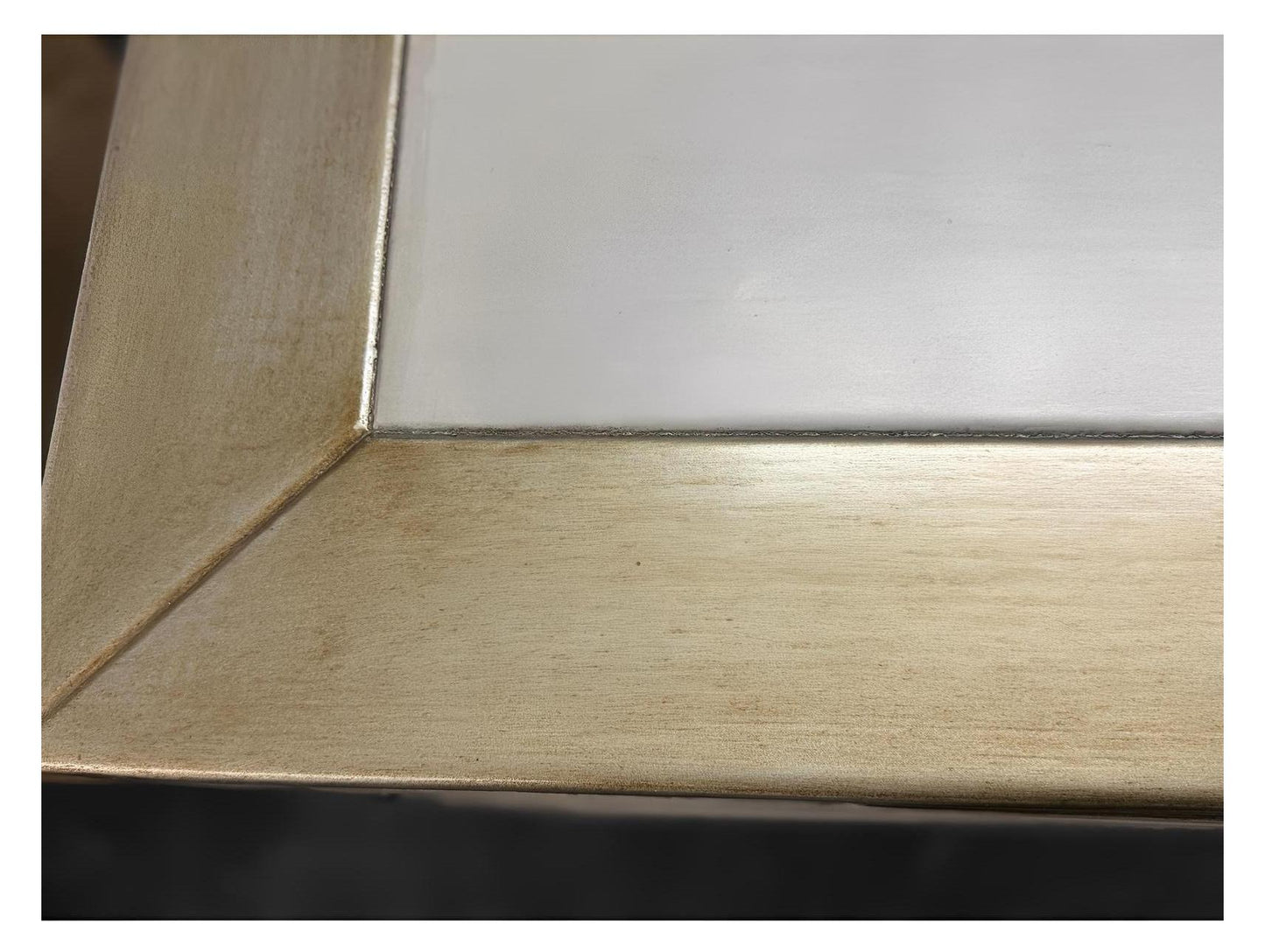 Luynes Luxe European Inspired Handmade Dining Room Buffet Table Antique Gold Finish 17 x 78 x 36