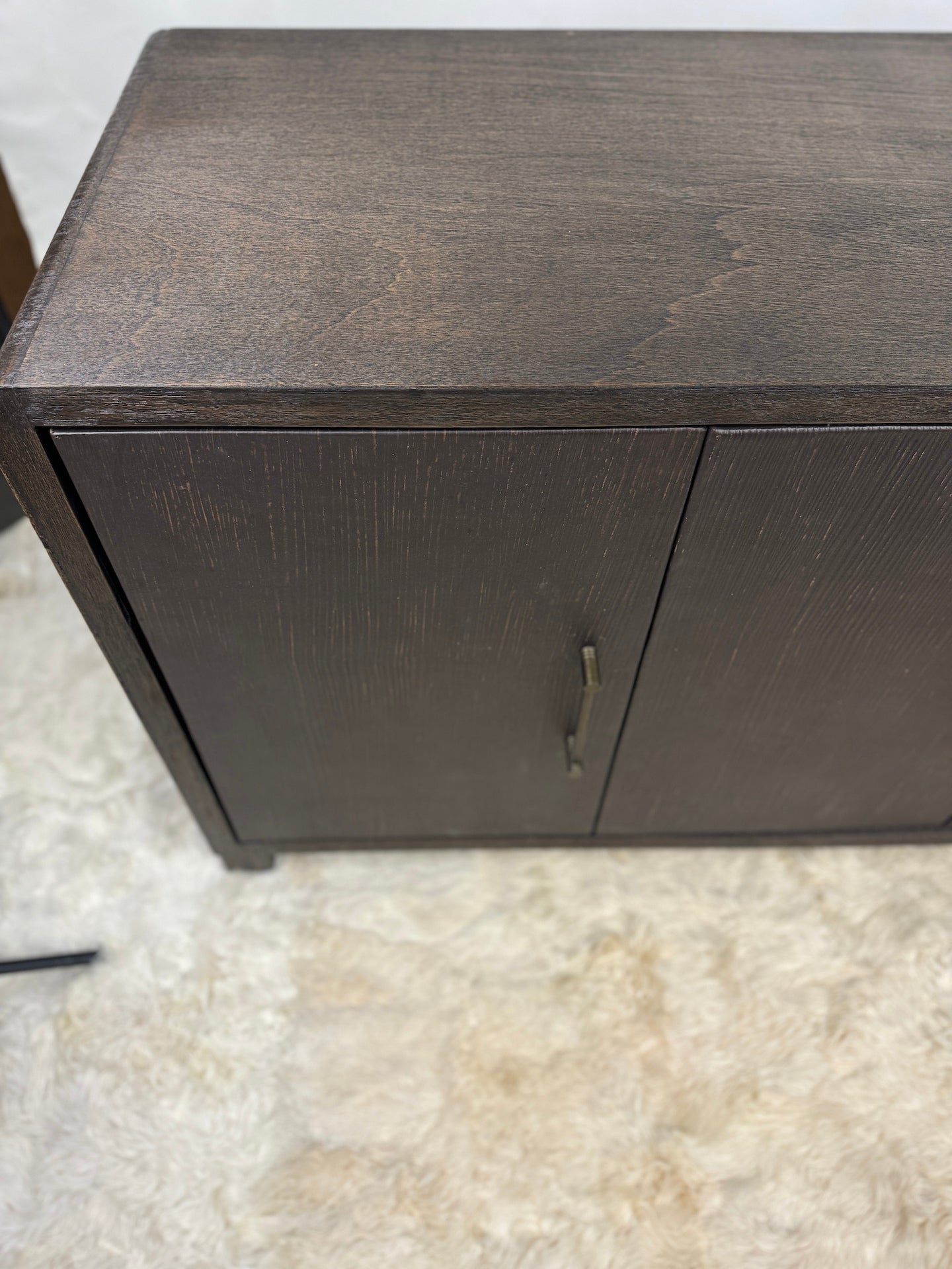 Bridoré Walnut Sideboard Buffet Table, Modern Dining Buffet