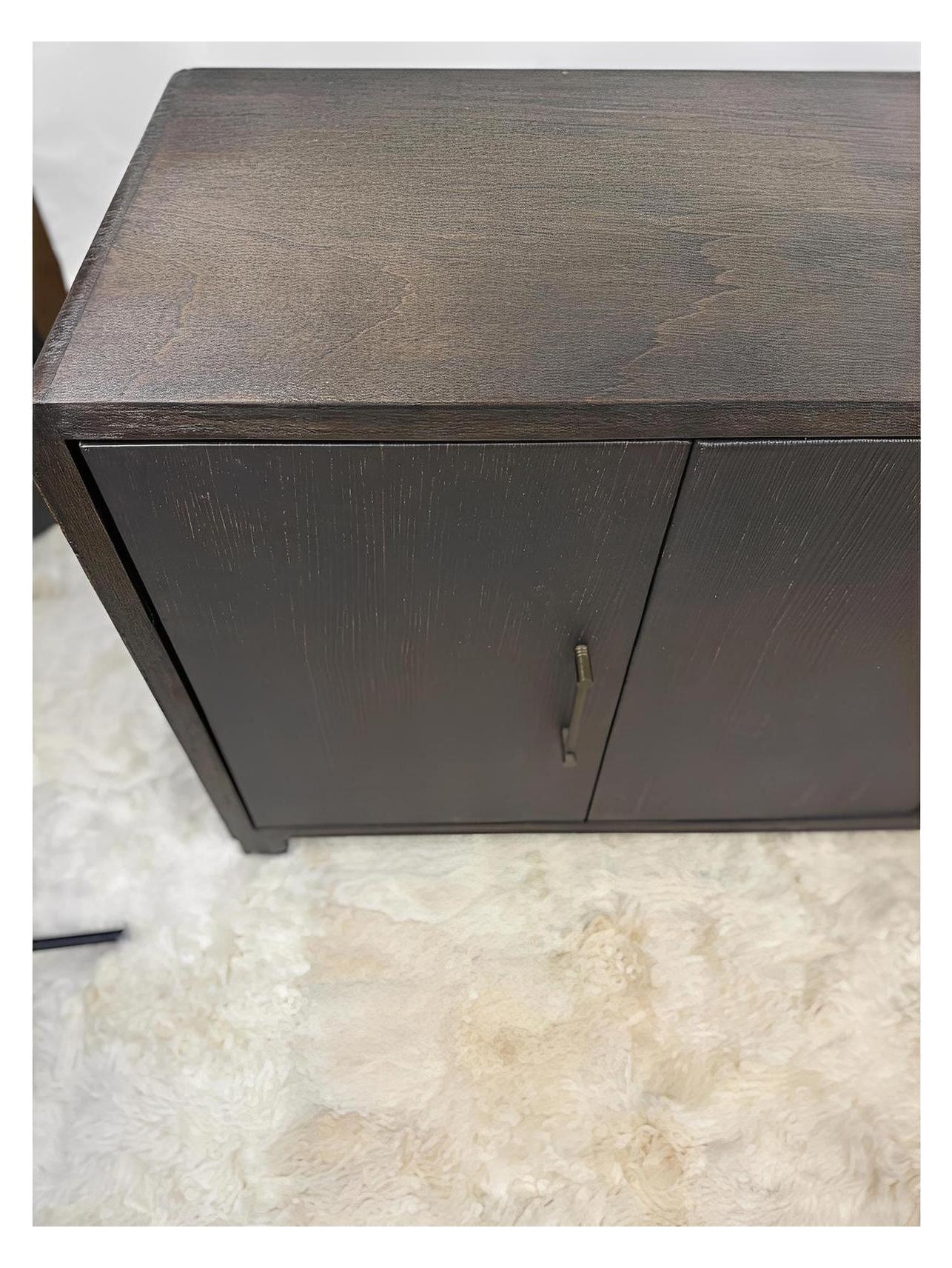 Bridoré Walnut Sideboard Buffet Table, Modern Dining Buffet